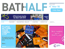 Tablet Screenshot of bathhalf.co.uk
